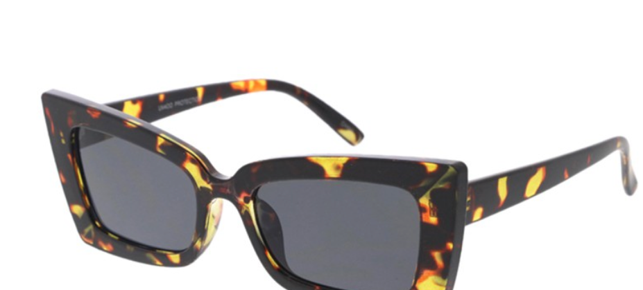 Square Cat Eye Sunglasses –